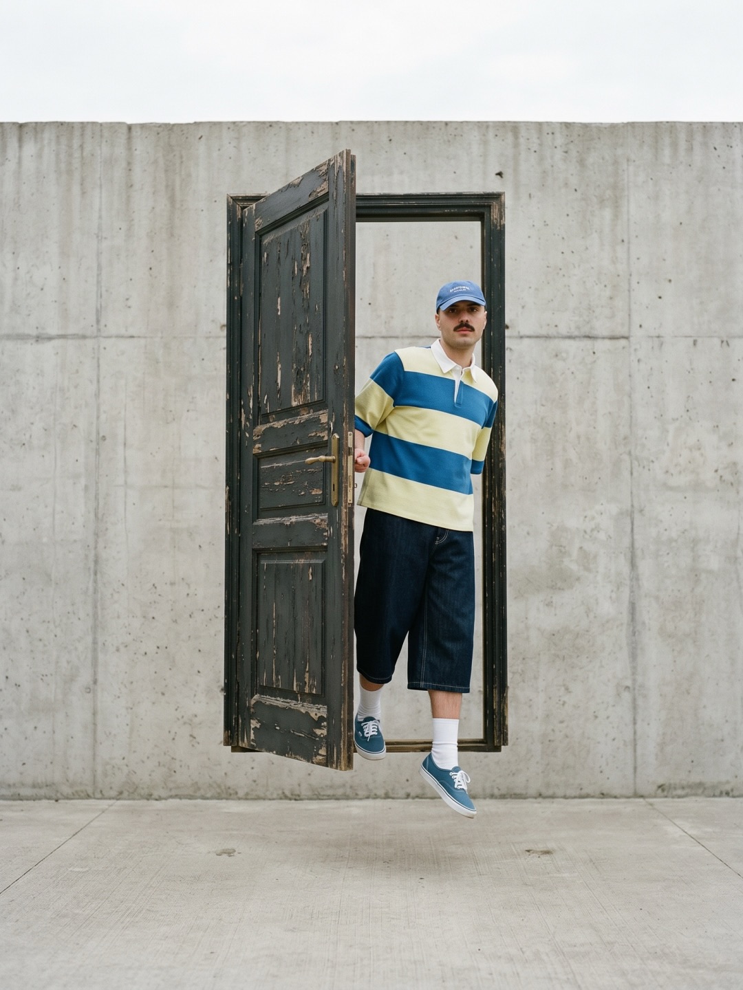 Door: Walking out of nowhere