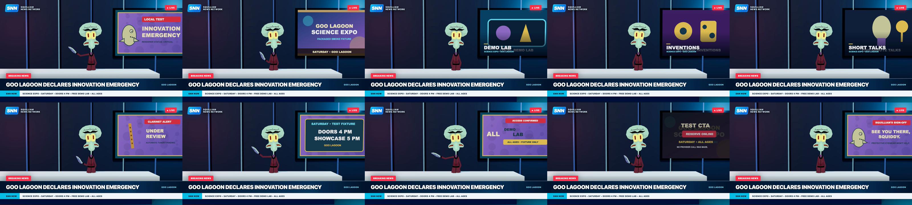 Squilliam Fancyson presenter model render proof