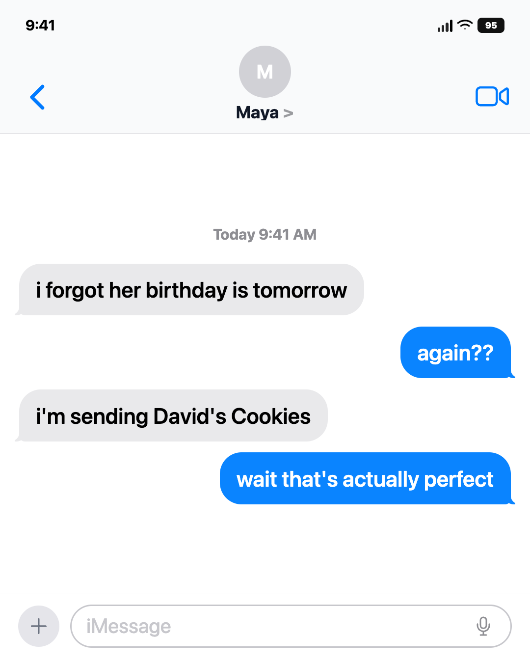 David's Cookies: A buyer problem becomes a natural recommendation