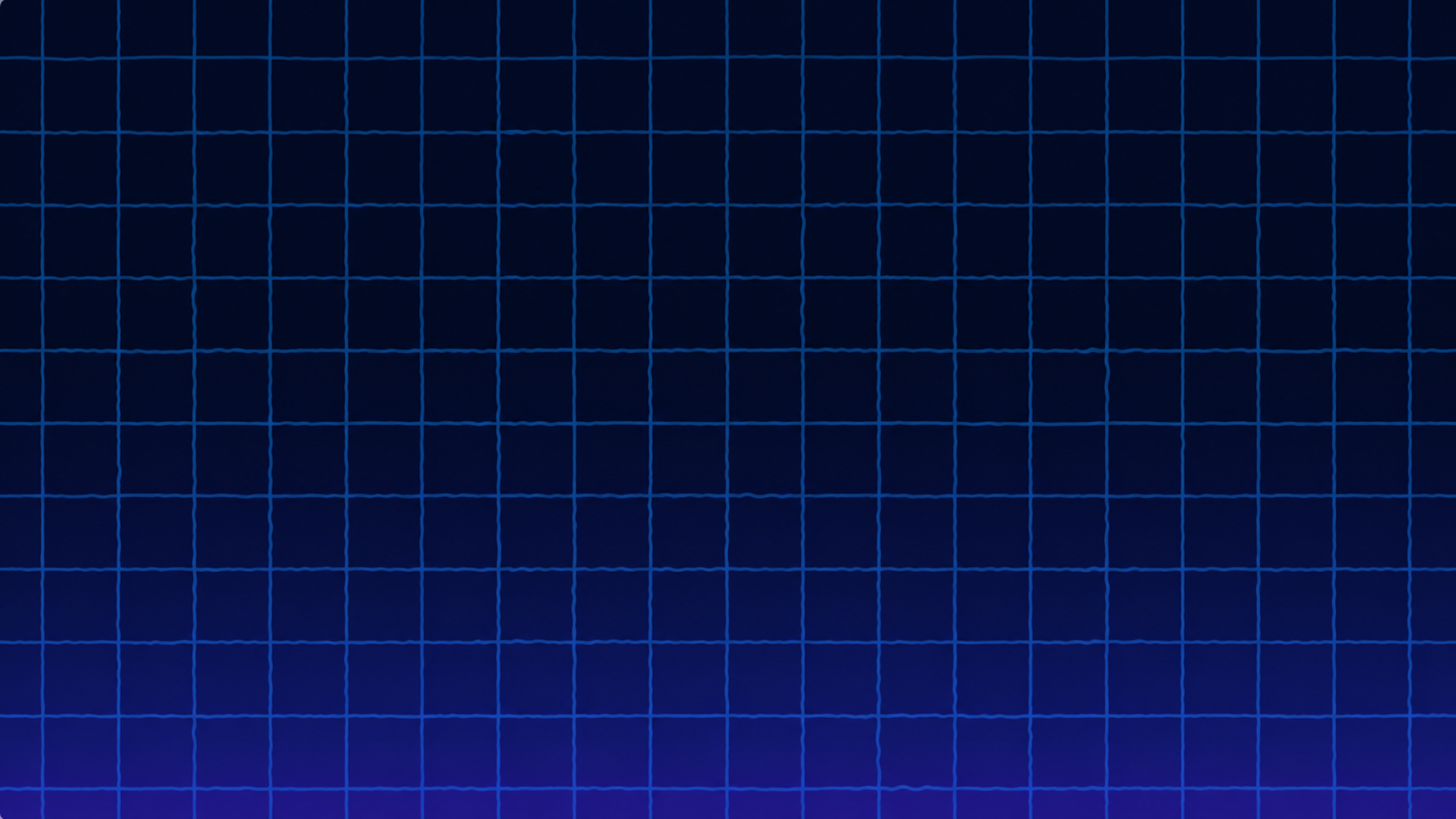 Electric-blue retro grid