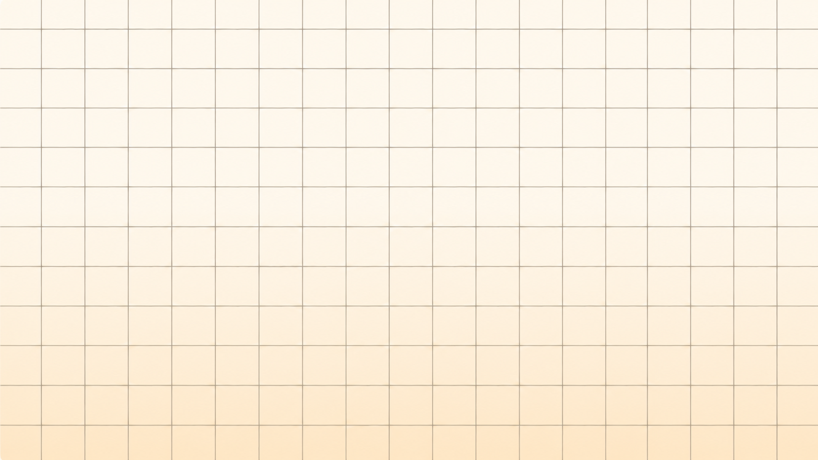 Warm-cream retro grid